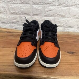 Air Jordan 1 Low Men's‎ Size 5.5 Shattered Backboard White/Black/Starfish Orange